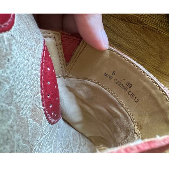 BOC Born Concepts Vtg Floral Wedge Mule Size 8 - Picture 5 of 7